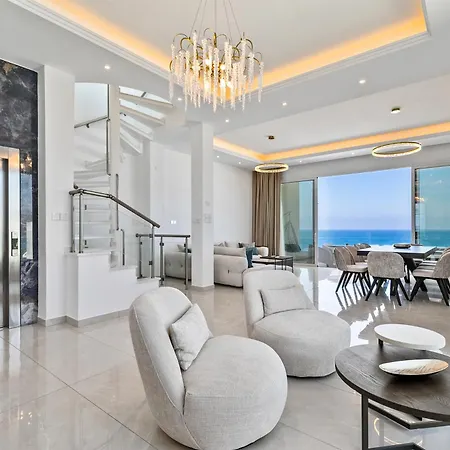 Olymp White Palace - The Ultra Luxury Beachfront House Feriehus